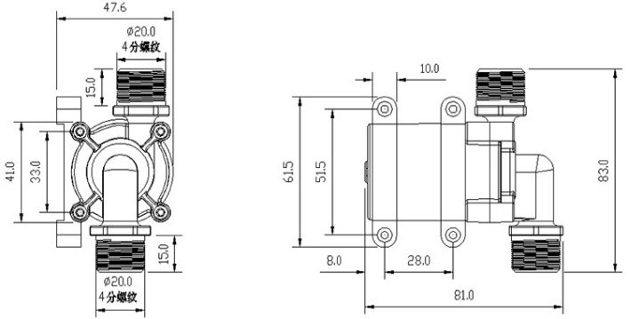 vp40c dimension