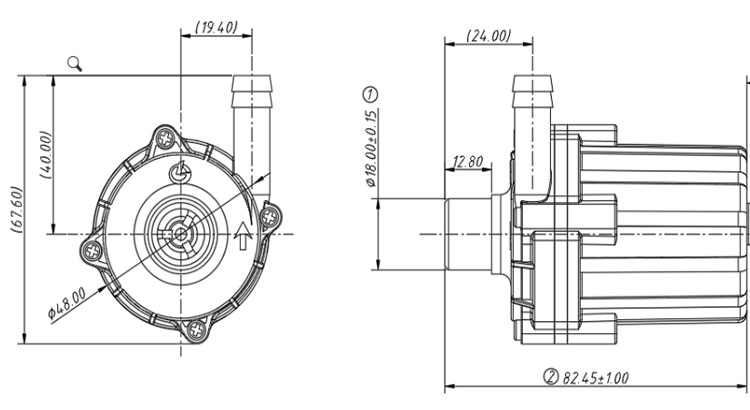 vp40h dimension