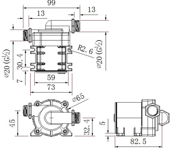 vp50c dimension