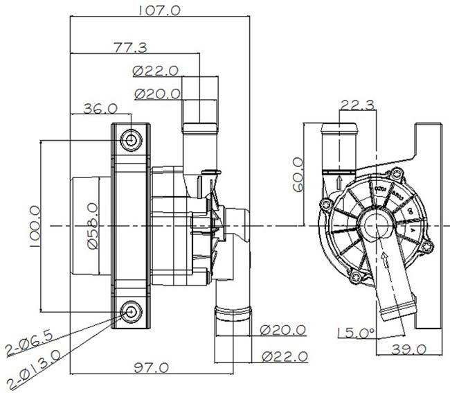 vp62a dimension
