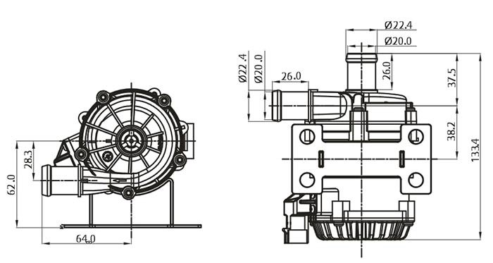 vp80a dimension
