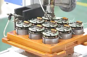 motor soldering