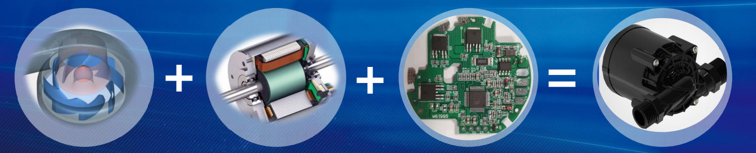 composition of brushless dc pump